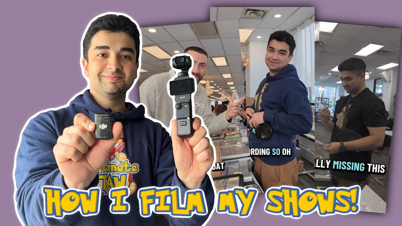 What I Use to Capture Pokemon Trade Show POVs