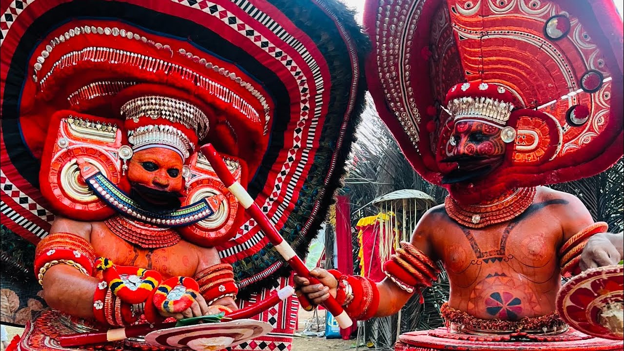 ഇളങ്കരുവനും-പൂതാടിയും/ilankaruvanPoothadi നിട്ടൂകോമത്ത്ആര്യക്കരക്കന്നിഭഗവതി ക്ഷേത്രംTheyyam 2025