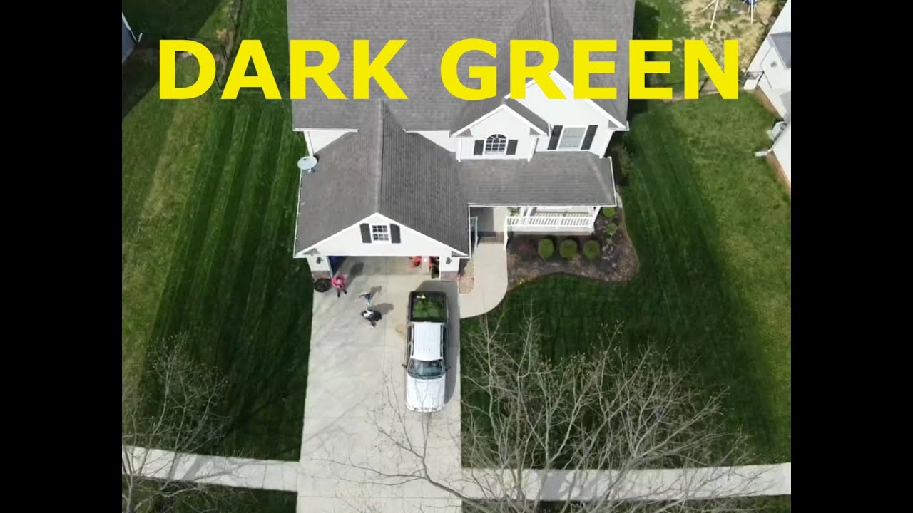 Get a DARKER GREEN lawn FAST