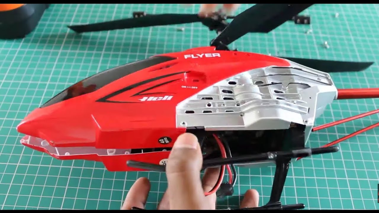 How to repair a RC Helicopter/disassembly