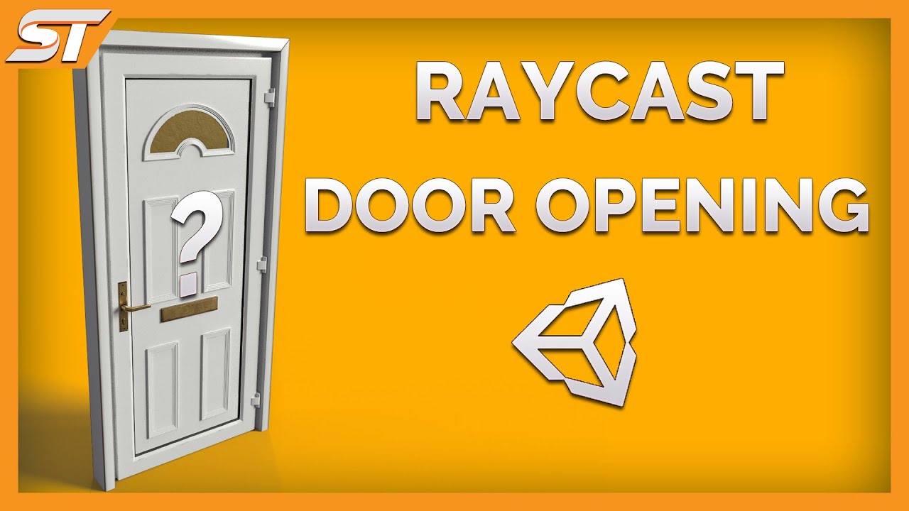 ОТКРЫТИЕ ДВЕРИ в ЕДИНСТВЕ с помощью RAYCAST