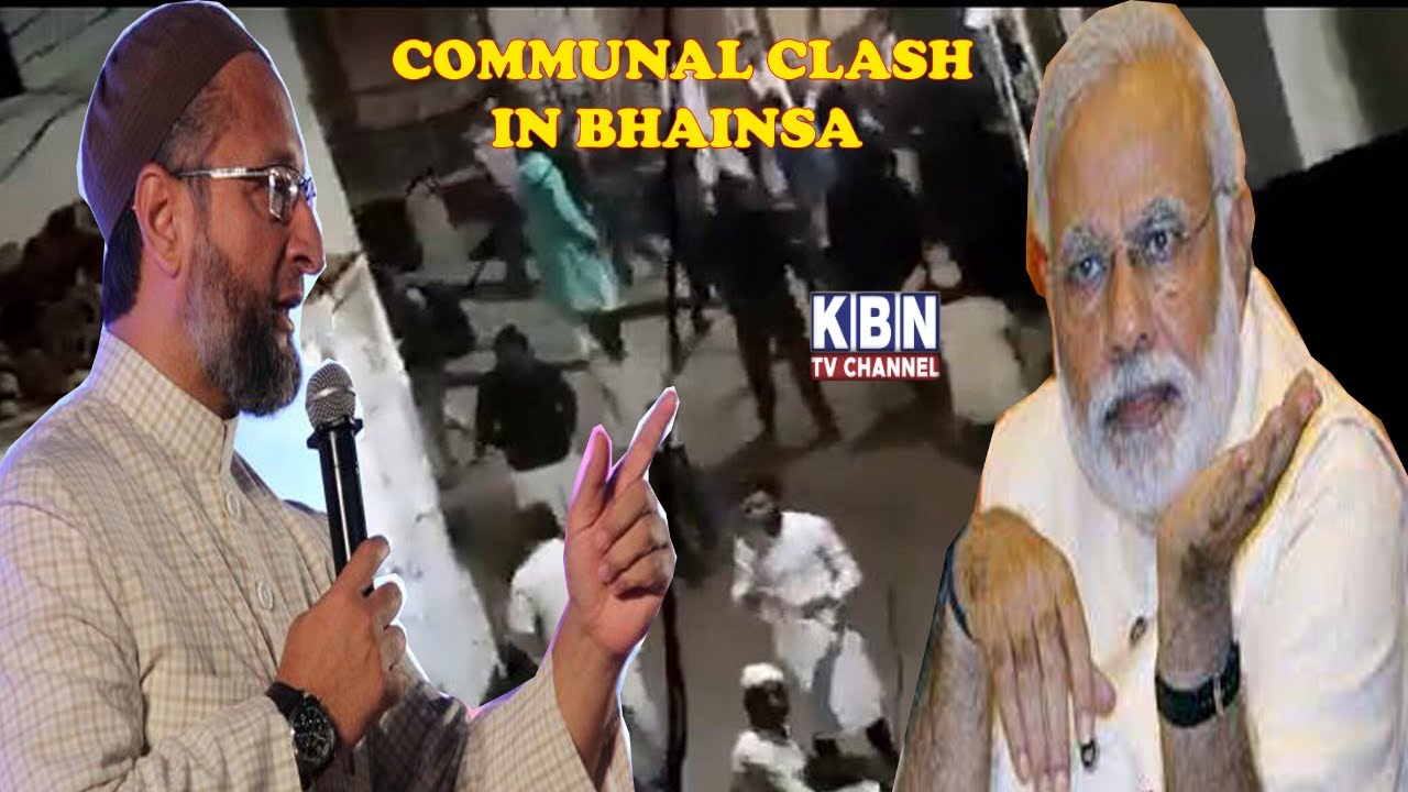 AIMIM Asaduddin Owaisi addresses an online public meeting|Bhainsa incident|PM MODI