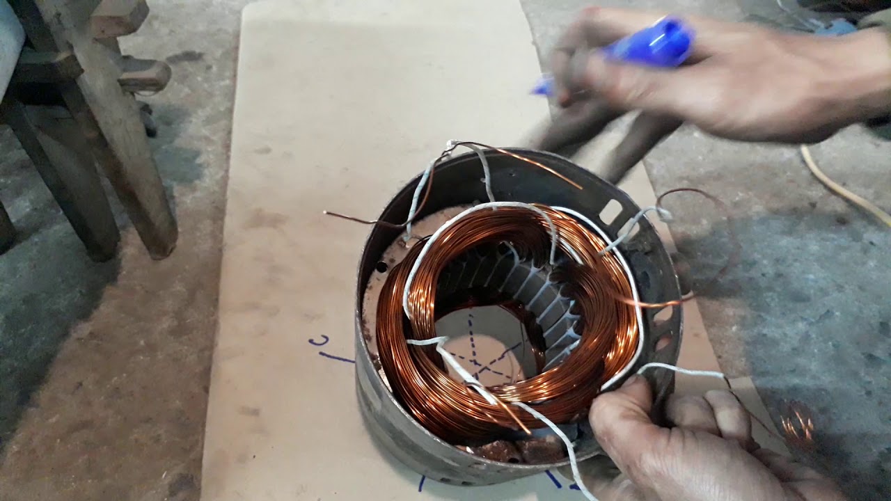 Cách đấu nối mô tơ 2800v/p quấn đồng tâm đơn giản nhất