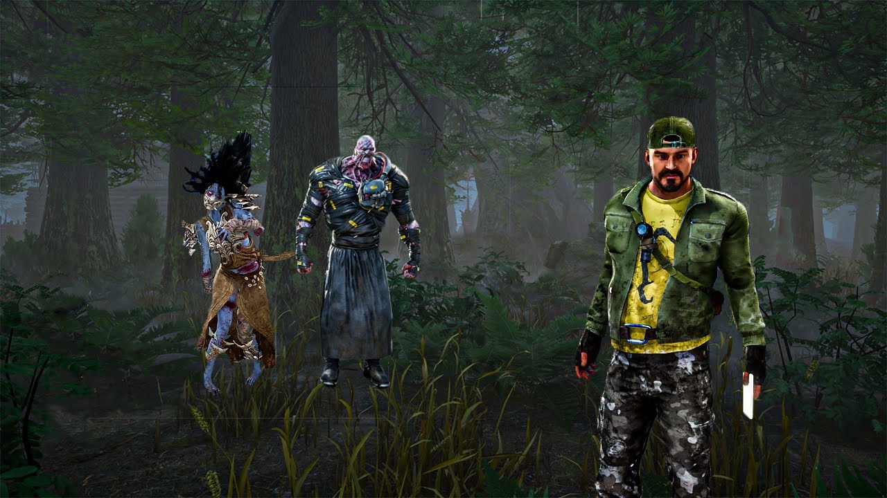 DBD | Survivor Gameplay Against Nemesis & Spirit (No Commentary)