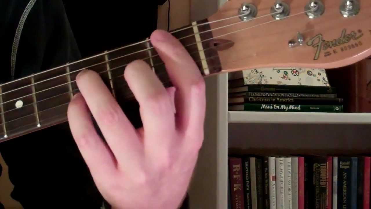 How To Play the Bb7 Chord On Guitar (B flat seventh) 7th