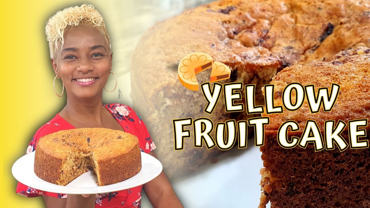 Yellow Fruit Cake | Food Designer Arlene