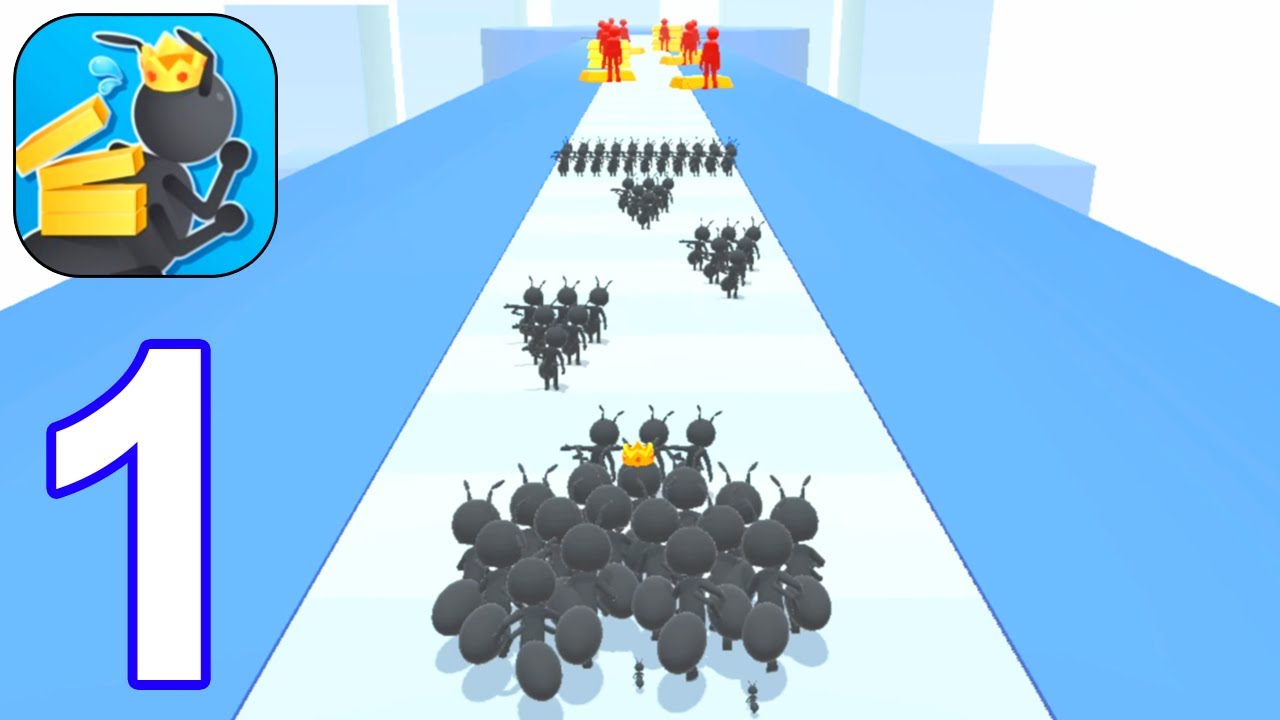 Tiny Run 3D - Gameplay Walkthrough Part 1 Level 1 - 15 All Levels New Mobile Game (Android, iOS)