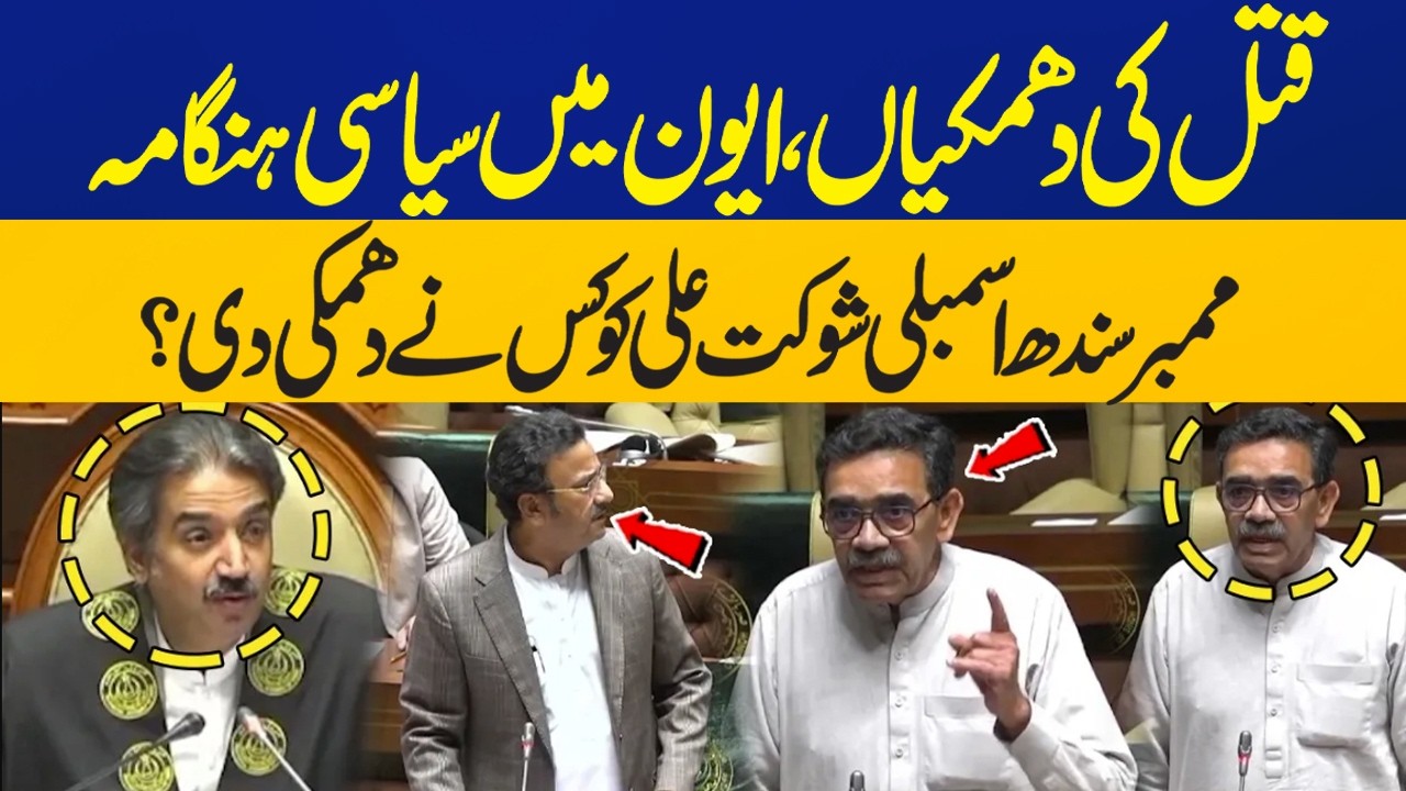 “Step Out of the Assembly, We’ll See You” | Who Threatened Sindh MPA Shaukat Ali Revealed
