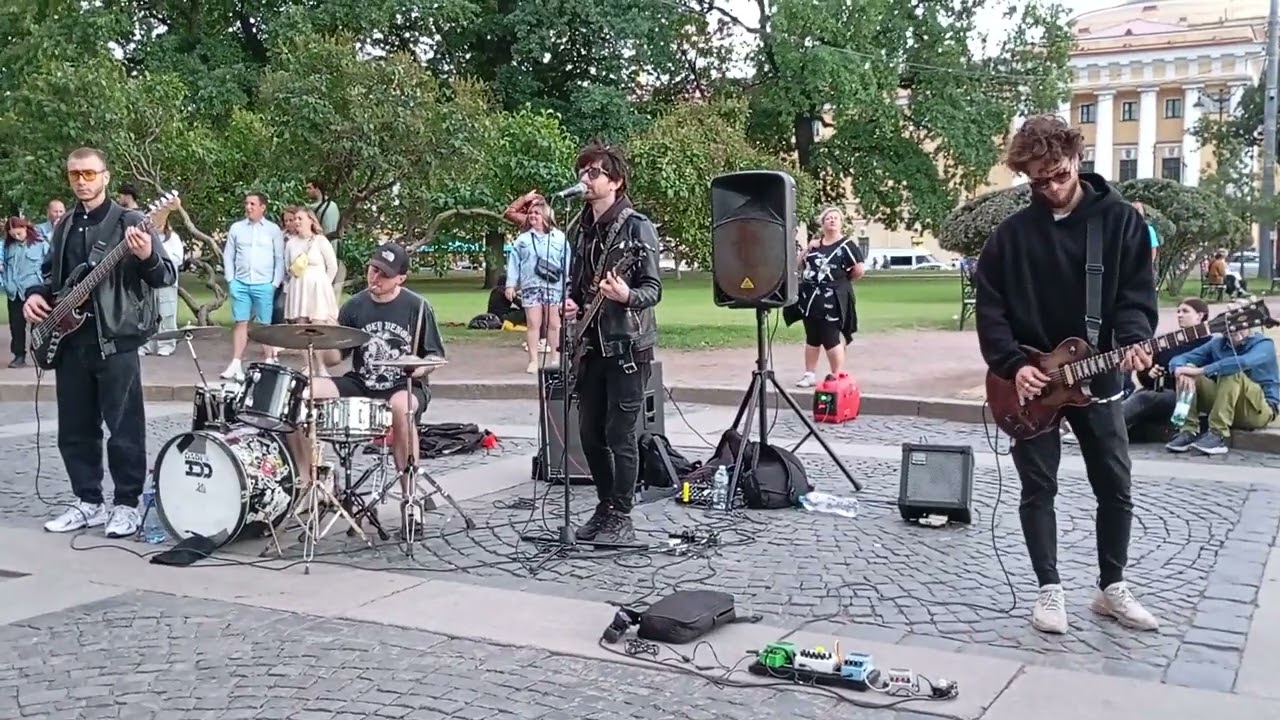 УЛИЧНЫЕ МУЗЫКАНТЫ ПИТЕРА,гр.ISTREETBAND (22) 31.07.24.
