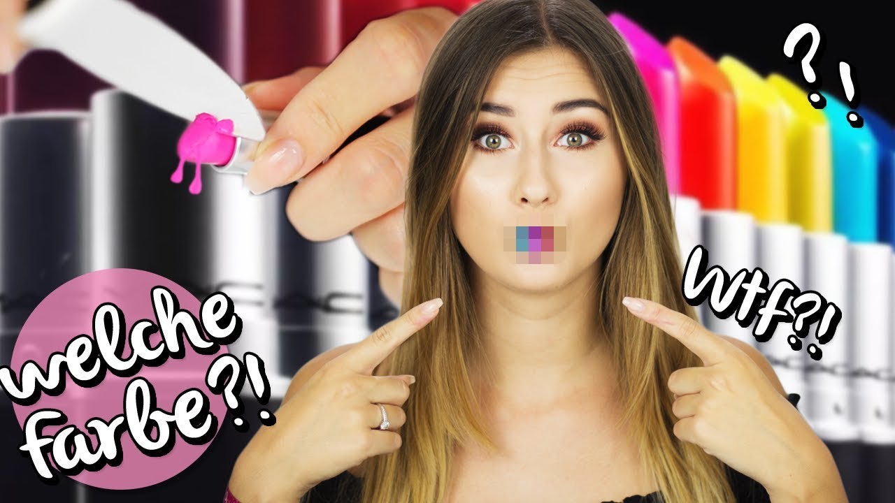 ICH SCHMELZE ALLE MEINE MAC LIPPENSTIFTE ZU EINEM 😱💄| Was passiert?! |Sara Isabel