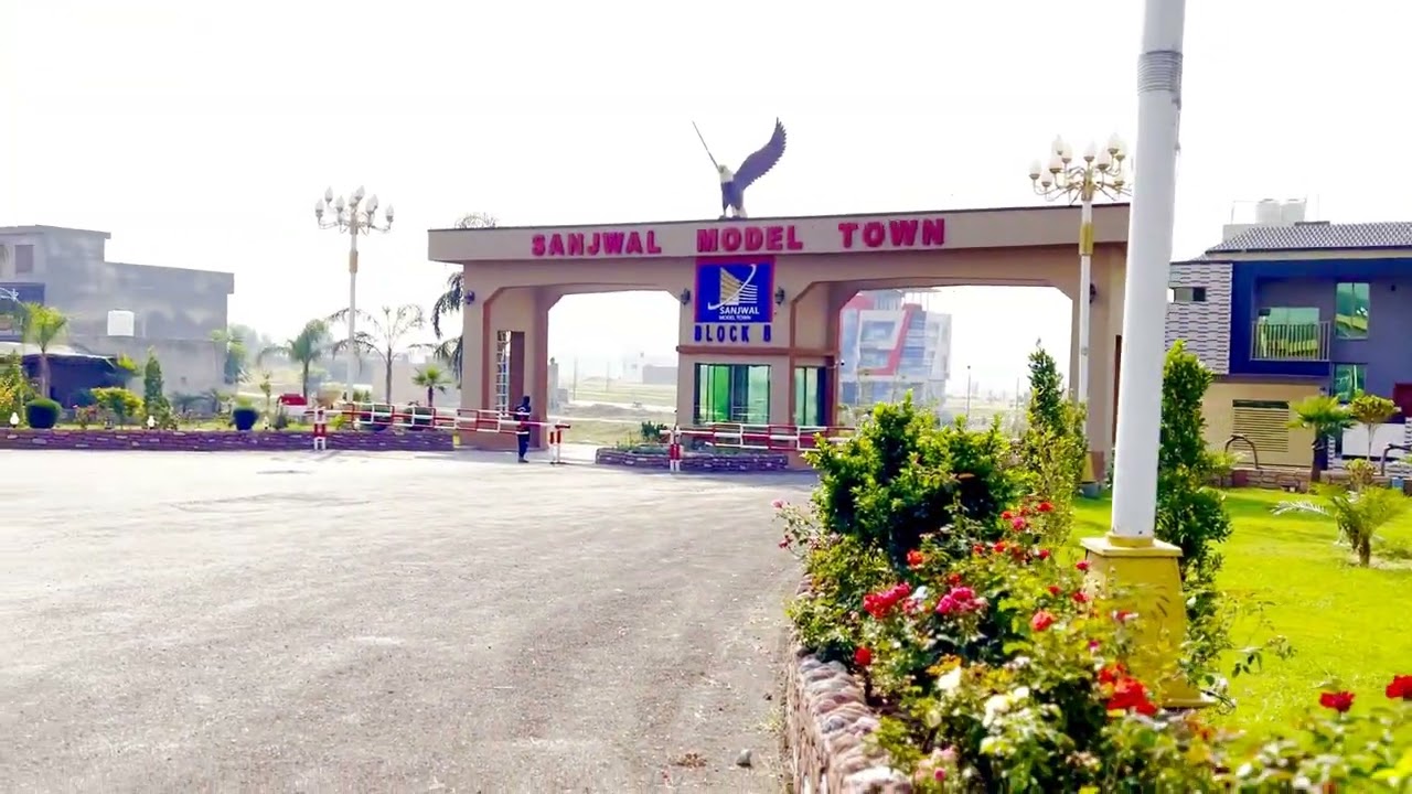 Sanjwal Model Town housing society Attock #attock #smt #housingsociety #property #plots#enterance