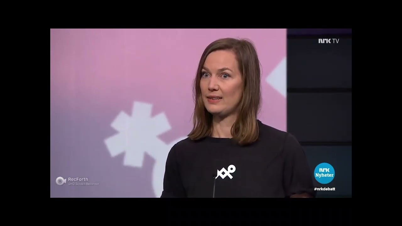 Debatten med programleder  Fredrik Solvang- tema kj&oslash;nn  (Utvalg )2022