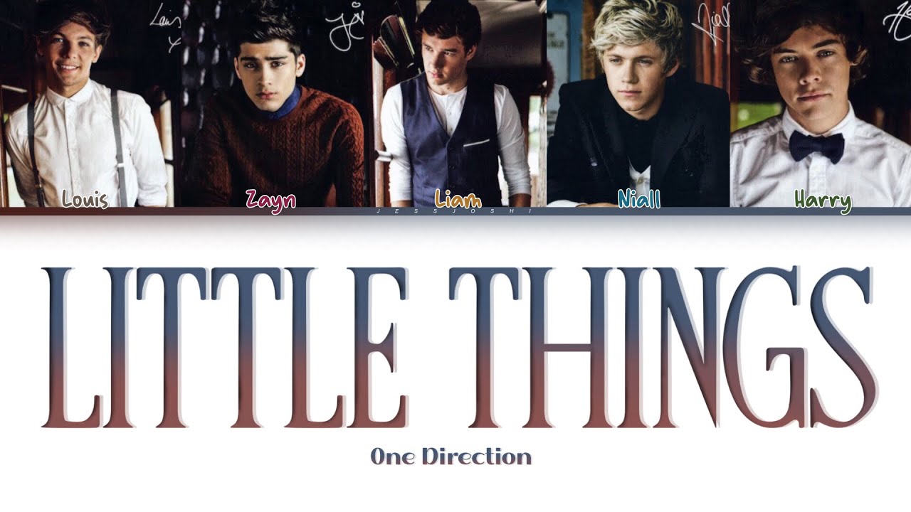 One Direction - Little Things (Color Coded Lyrics)