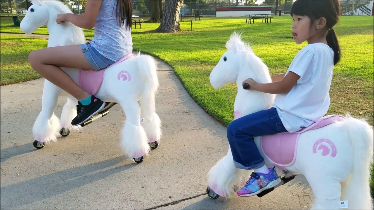 Medallion Ride On Toy Horse