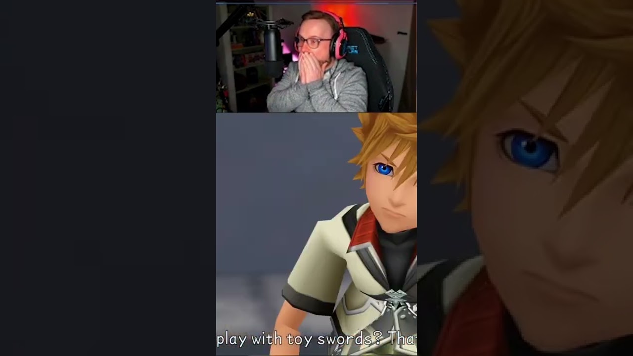 One of my favorite moments from Birth By Sleep #reaction #shorts