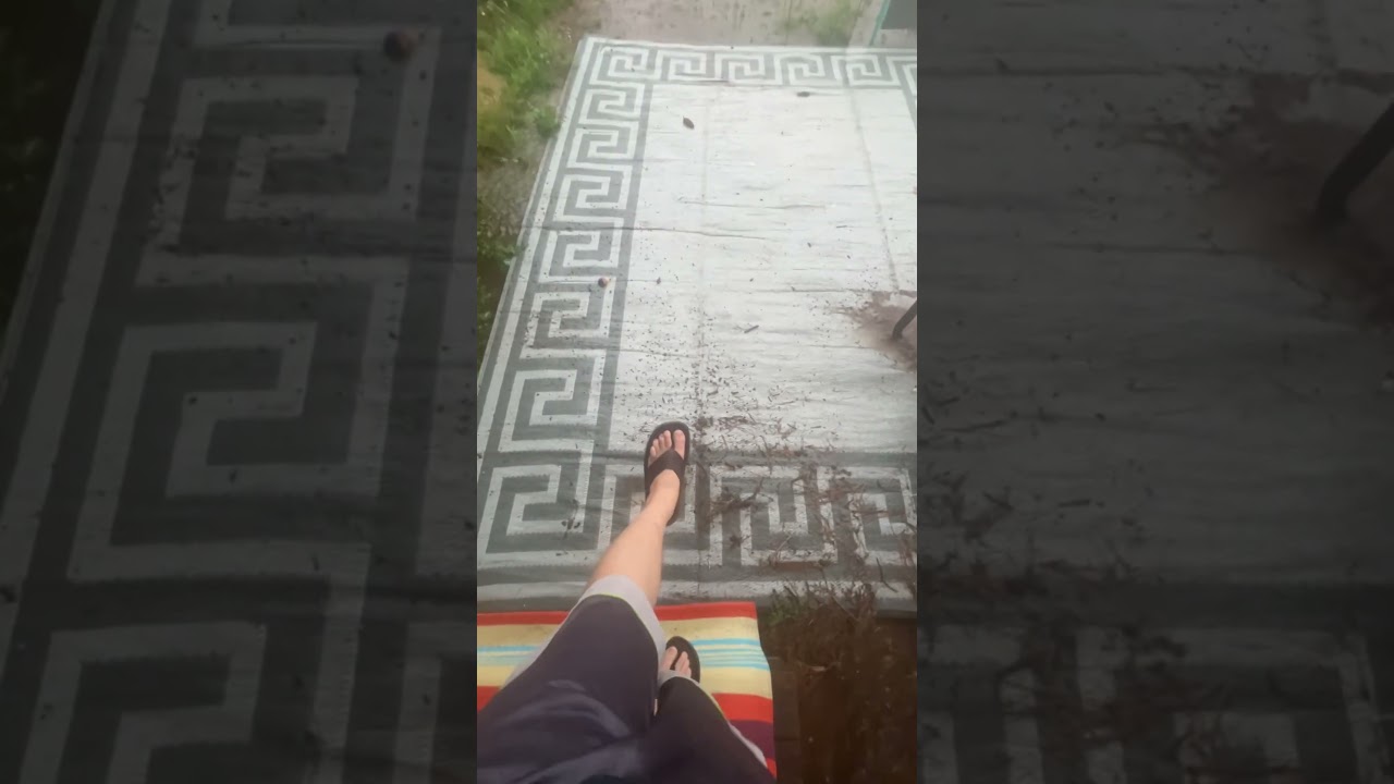 Surprise flood #spoiled #nomad #rain #flashflood