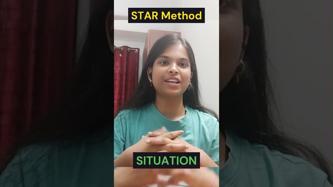 STAR Method | Interview Question 03 #shorts #interview
