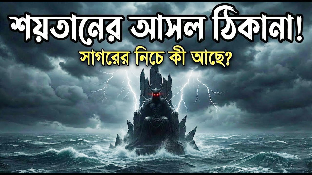 ইবলিসের রাজধানী কোথায়? পানির ওপর শয়তানের সিংহাসন | 😱 Islamic Mystery Documentary