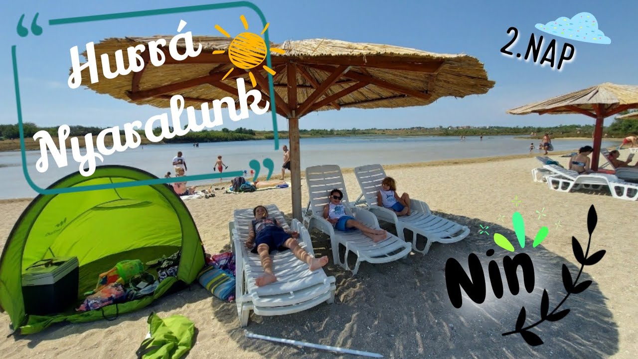 #47 NIN strand / HORVÁTORSZÁG / Hurrá Nyaralunk 2020 / 2.nap / NyáriVlog2020