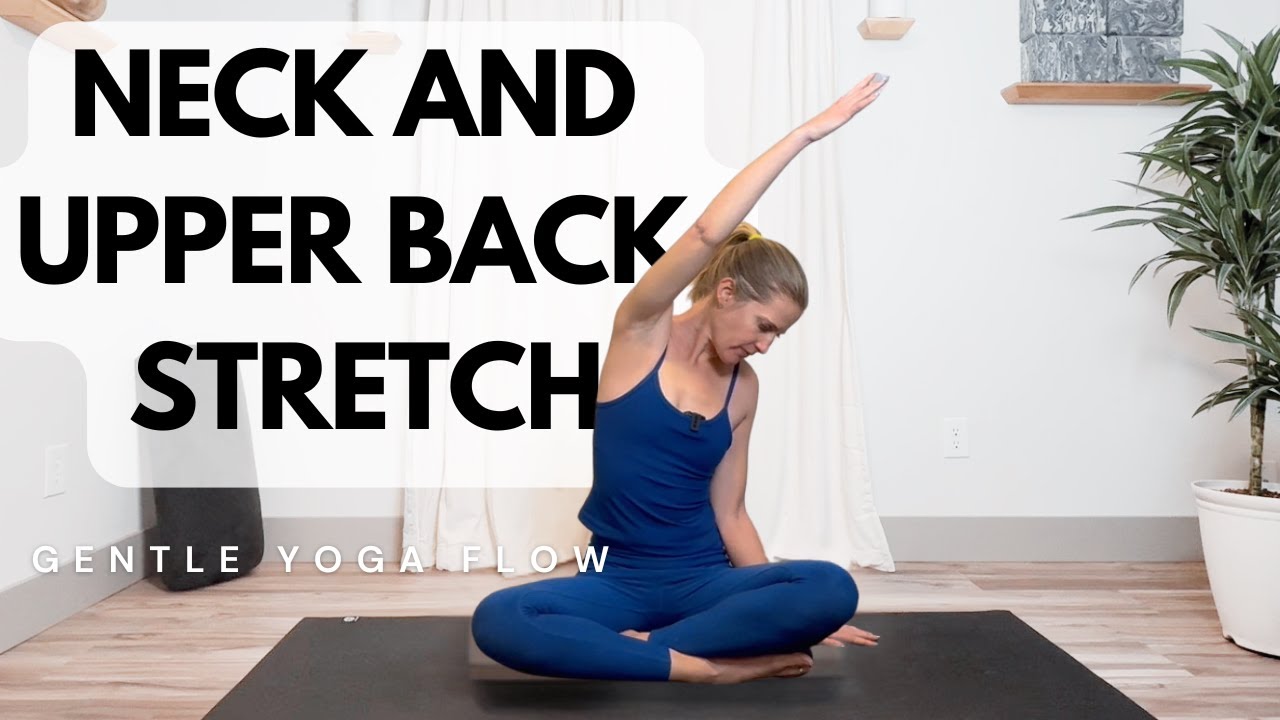 Deep Shoulder and Upper Back Yoga Stretch