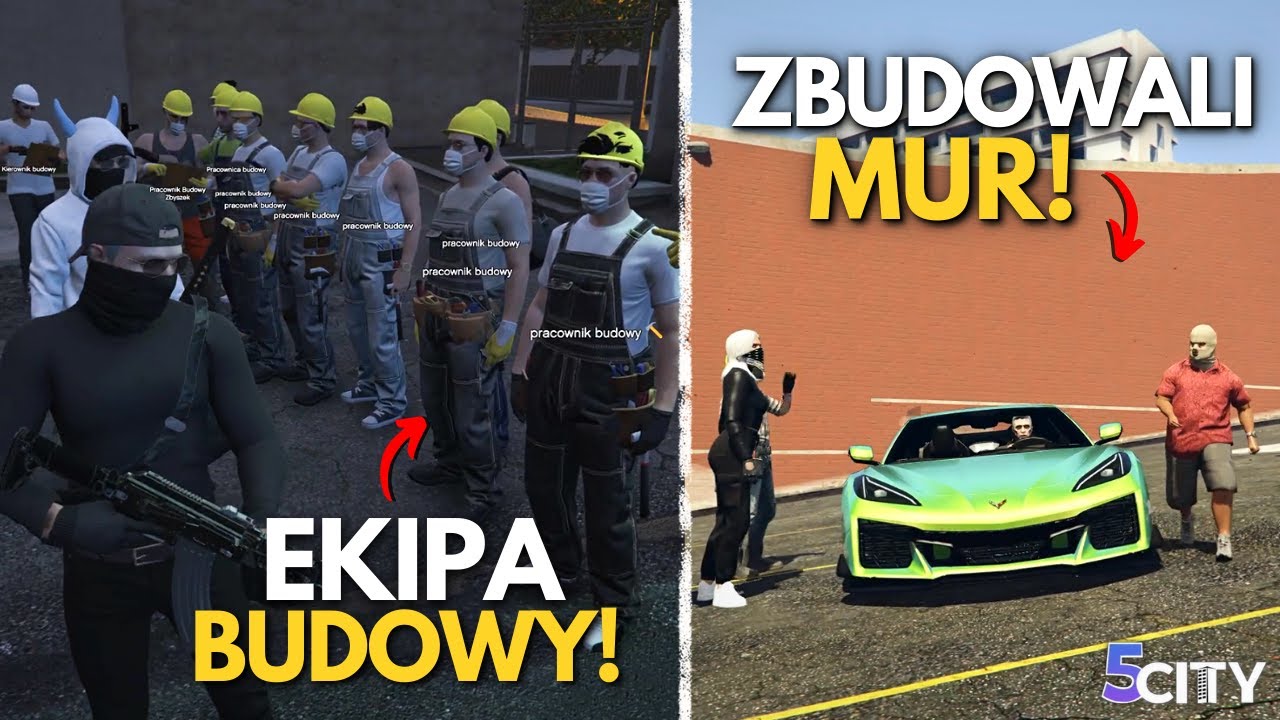 WYBUDOWALI MUR dookoła BAZY ZAKSZOTU! | EWRON GTA RP S2 odc.131