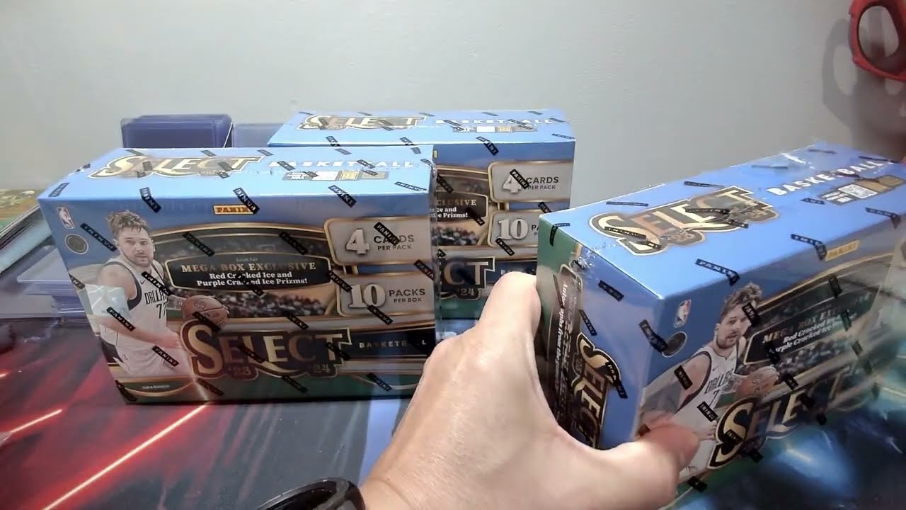 || Ripping three 2023-2024 Select Basketball Mega boxes || Solid rip!!! ||