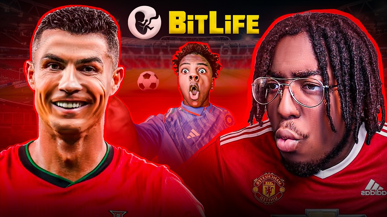 I BECAME CRISTIANO RONALDO IN BITLIFE AND BECAME THE GOAT