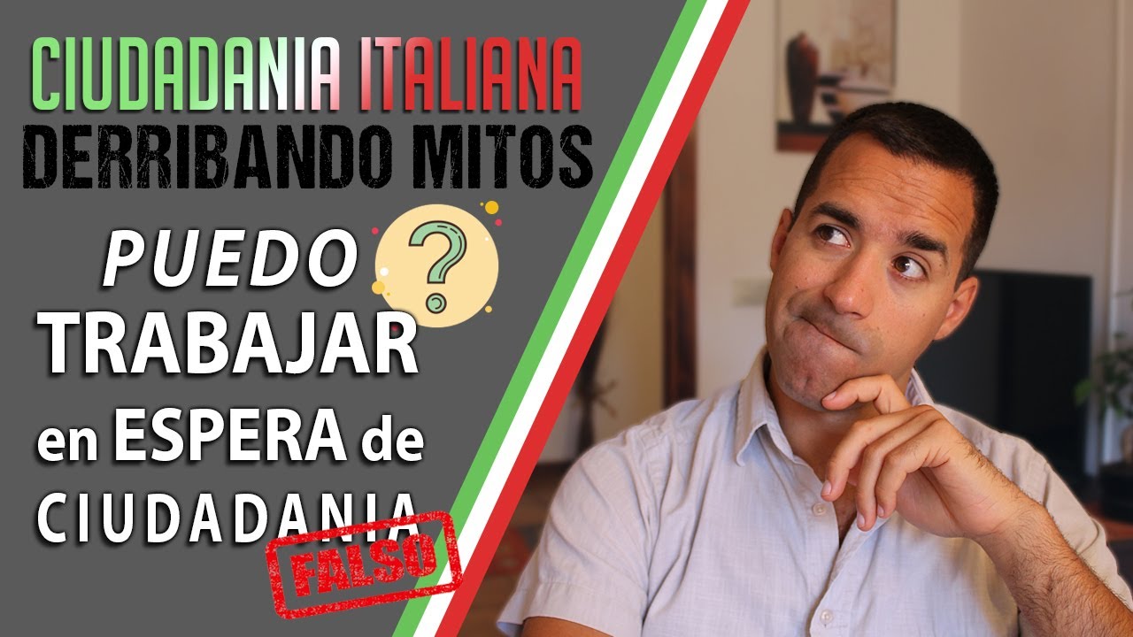 Mito: Puedo TRABAJAR en Espera de la Ciudadanía Italiana ❓ Los SECRETOS del CANJE del Soggiorno.🧐