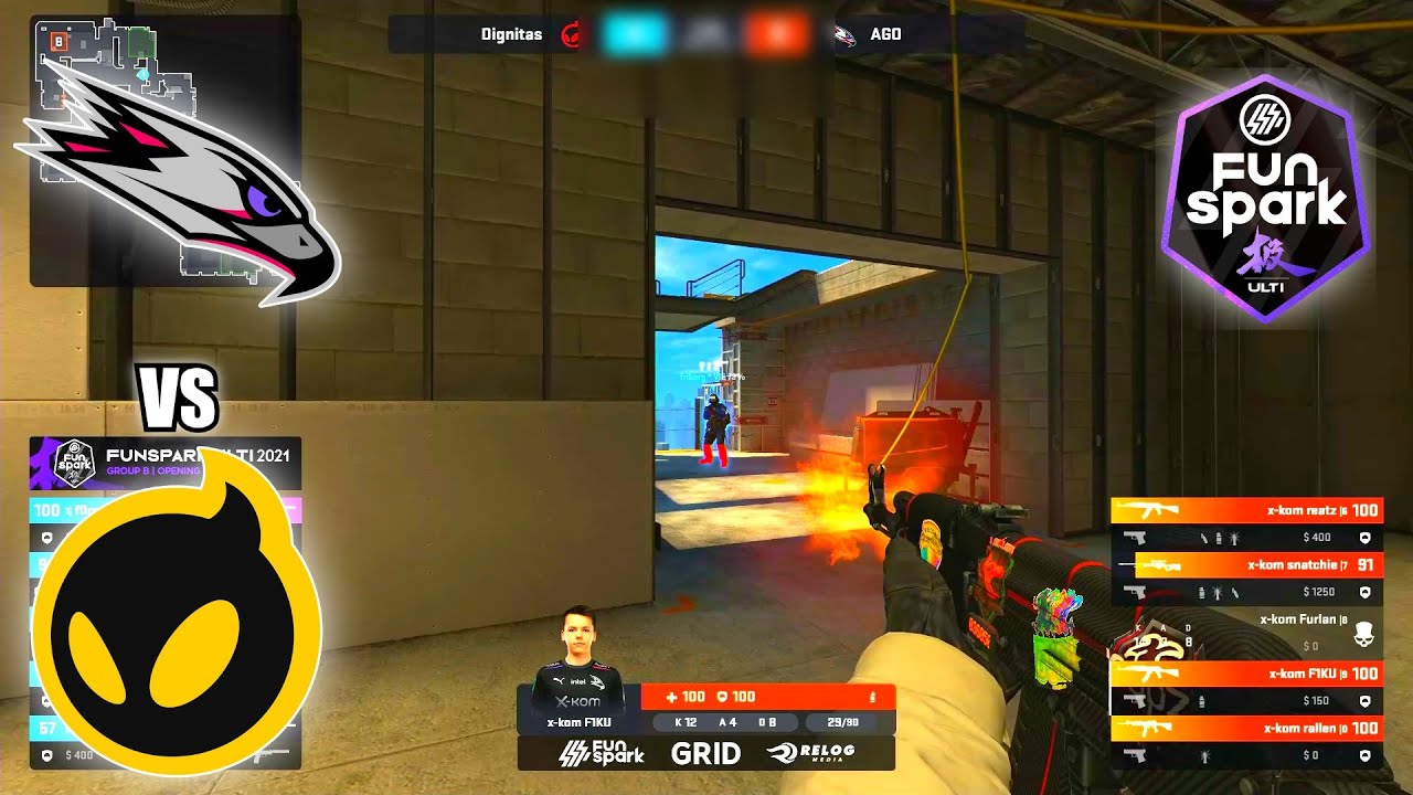 AGO vs Dignitas - Funspark ULTI 2021 | CSGO HIGHLIGHTS