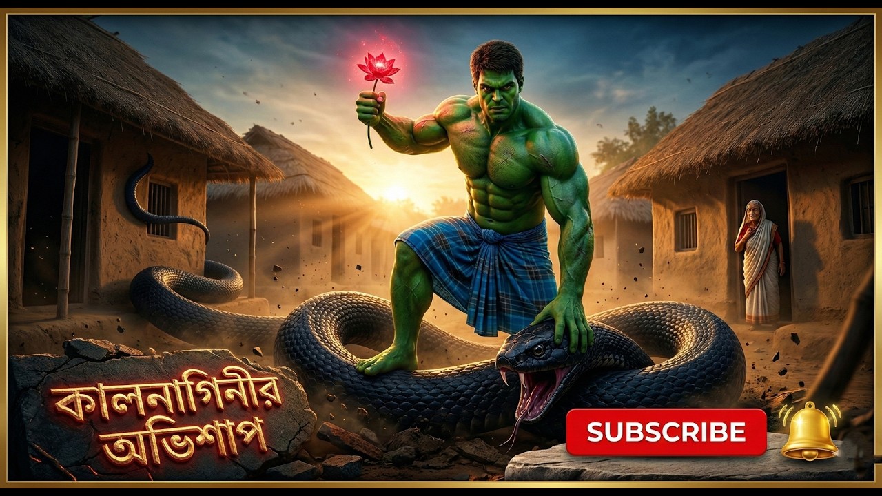🐍কালনাগিনীর অভিশাপ:😱সবুজ বীরের মহাবিপদ! (Hulk vs Kalnagini)