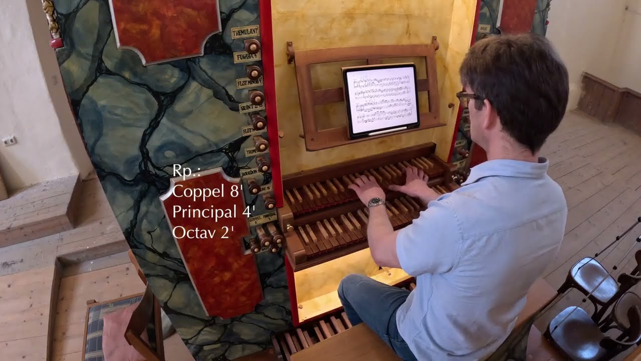 Georg Böhm: Partita 'Wer nur den lieben Gott läßt walten' | 1775 Hahn Organ, Cristian | Historic