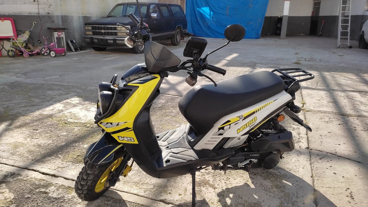Cómo manejar una motoneta rápido, cosas básicas y tips | Ws SPORT 150