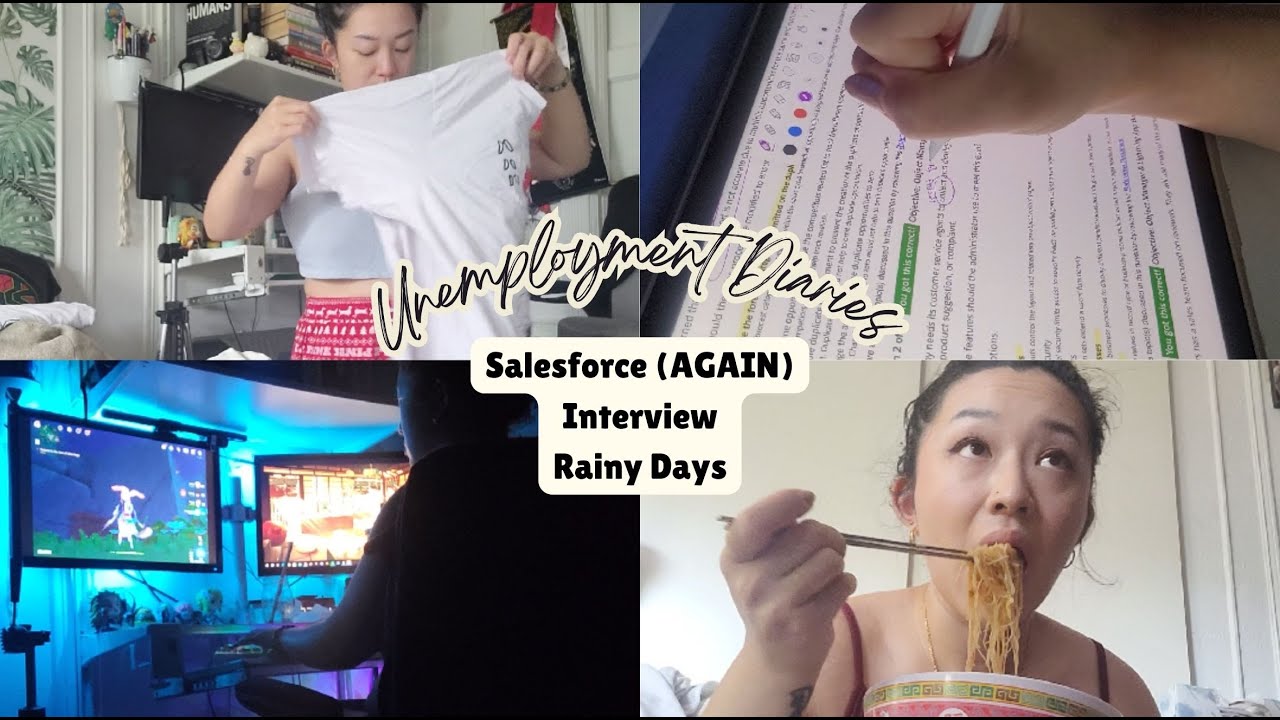 Unemployment Diaries 7/29 - 8/4, 2024 (Studying, Interview, Rain Showers!)