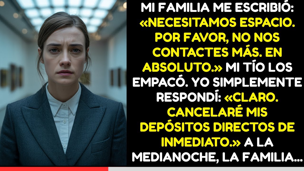 Mi familia me dijo ‘Aléjate para siempre’… pero todo cambió cuando habló mi tío 💔