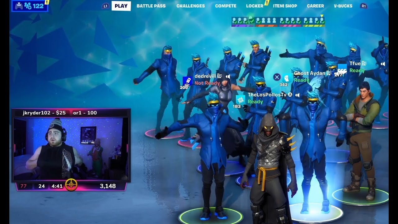 This Is How LosPollosTV Plays vs TFUE, NickMercs, Aydan And More Streamers