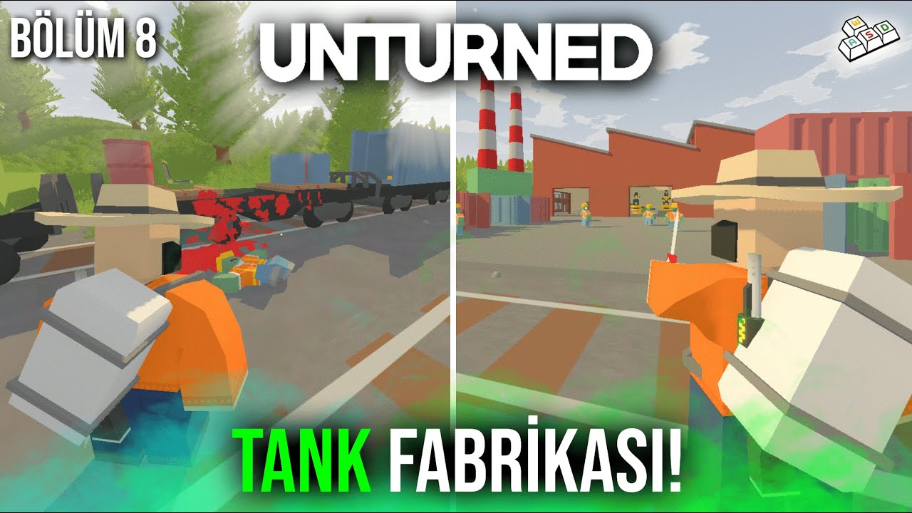Zavod Askeri Alanını Talan Ettik! | Unturned Türkçe S2 Bölüm 8