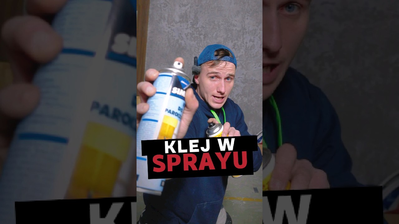 Klej w sprayu🤔