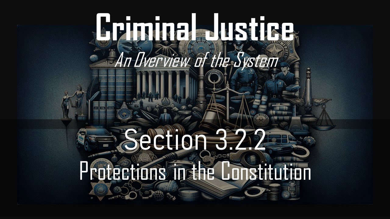 Section 3.2.2:  Protections in the Constitution