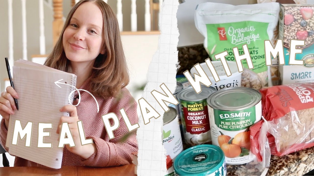 ПЛАН ПИЩИ С МНОЙ + Покупка продуктов | Как я планирую питание на неделю