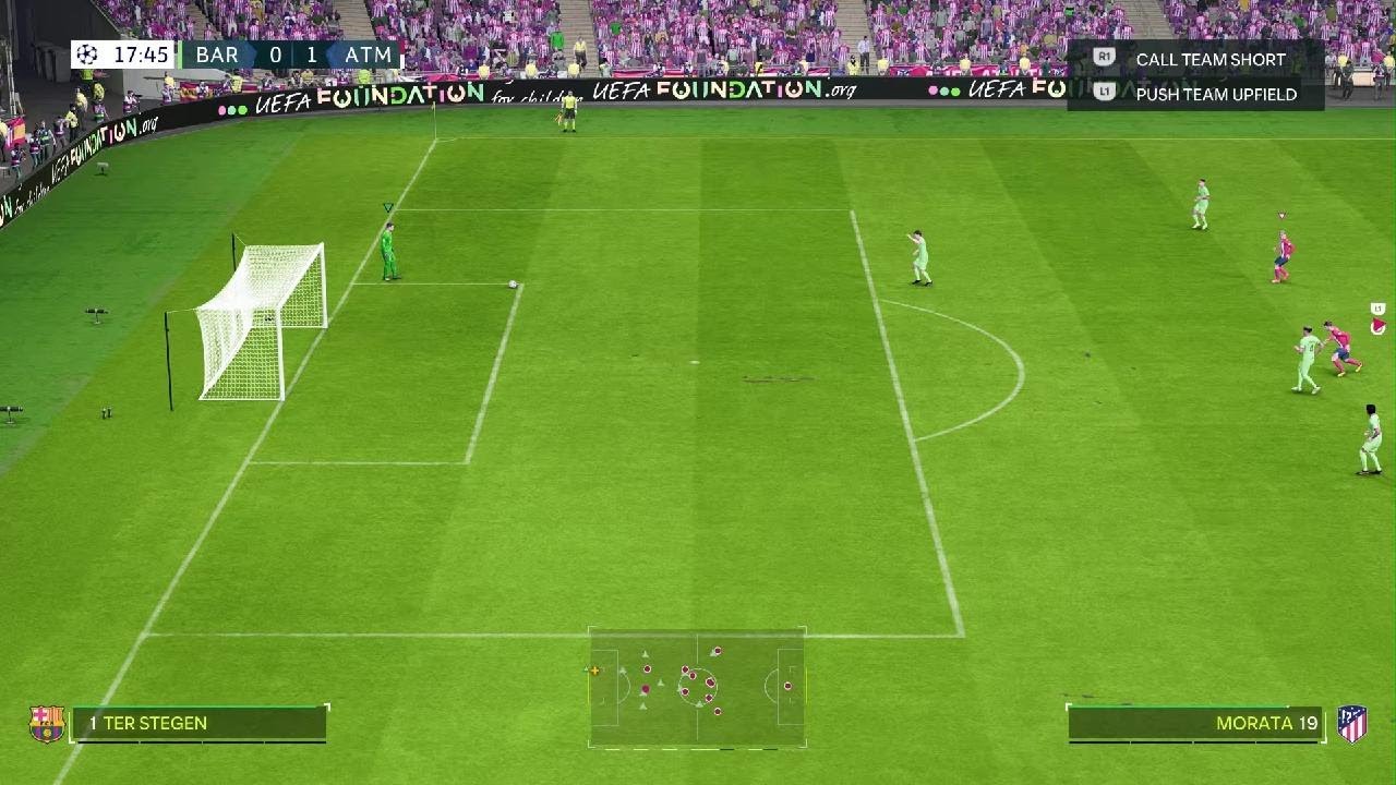 Barcelona versus Atletico.