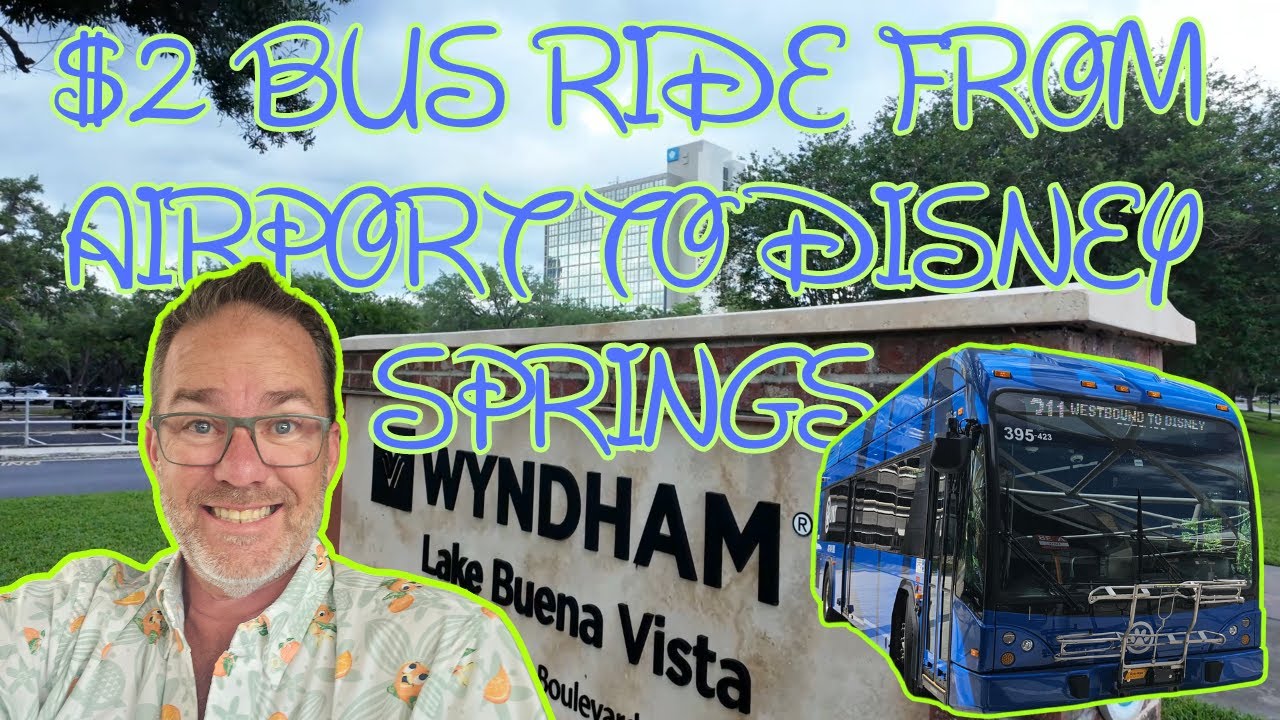 Экономьте в отеле Disney Springs и за 2 доллара едьте на автобусе из аэропорта! Wyndham Garden La...