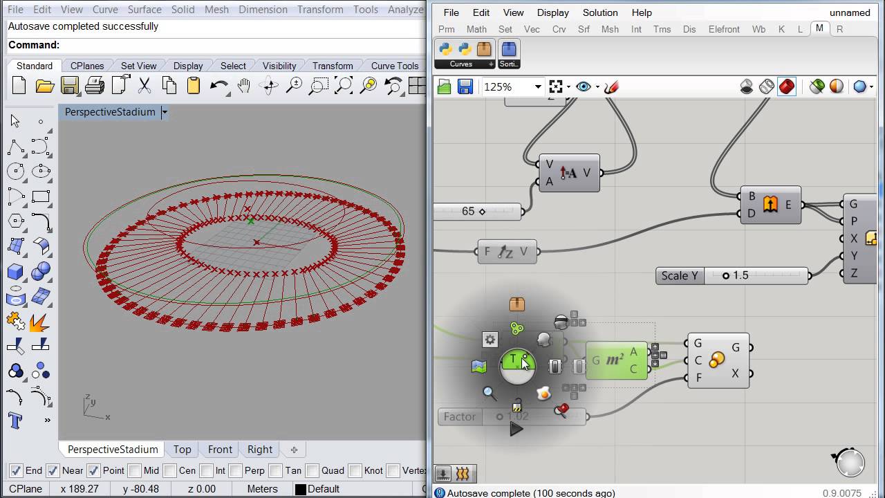 Grasshopper Tutorial - Beira Rio Stadium