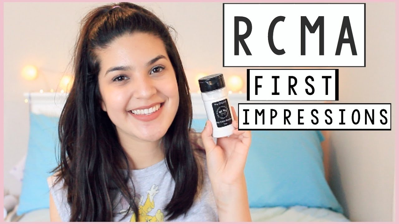 RCMA NO COLOR POWDER || First Impressions