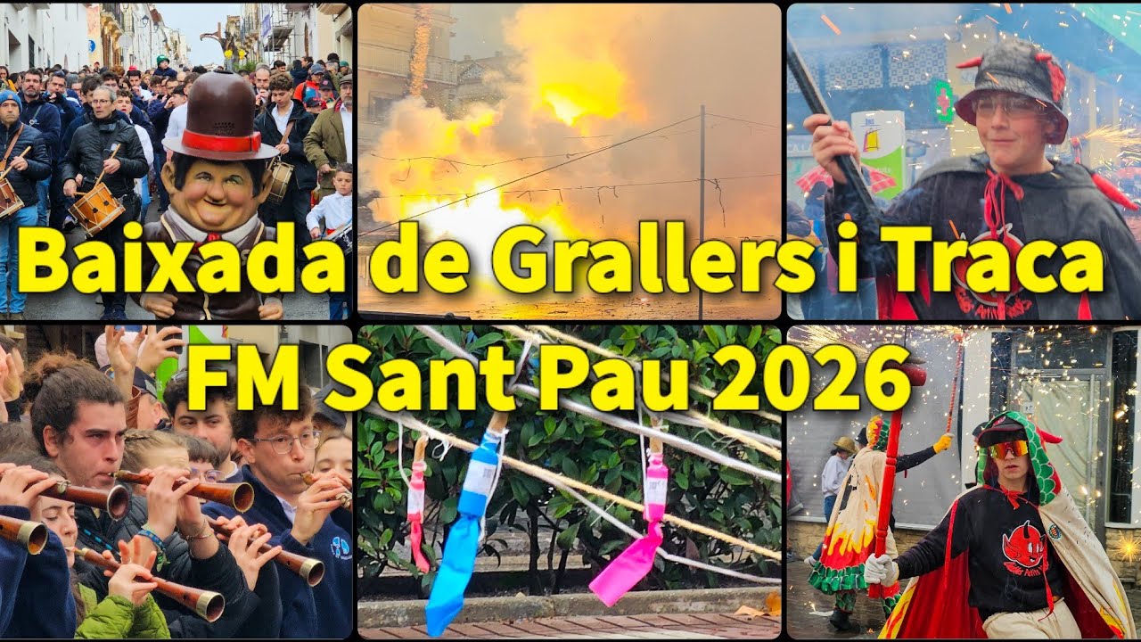 Baixada de Grallers i Traca, FM Sant Pau 2026
