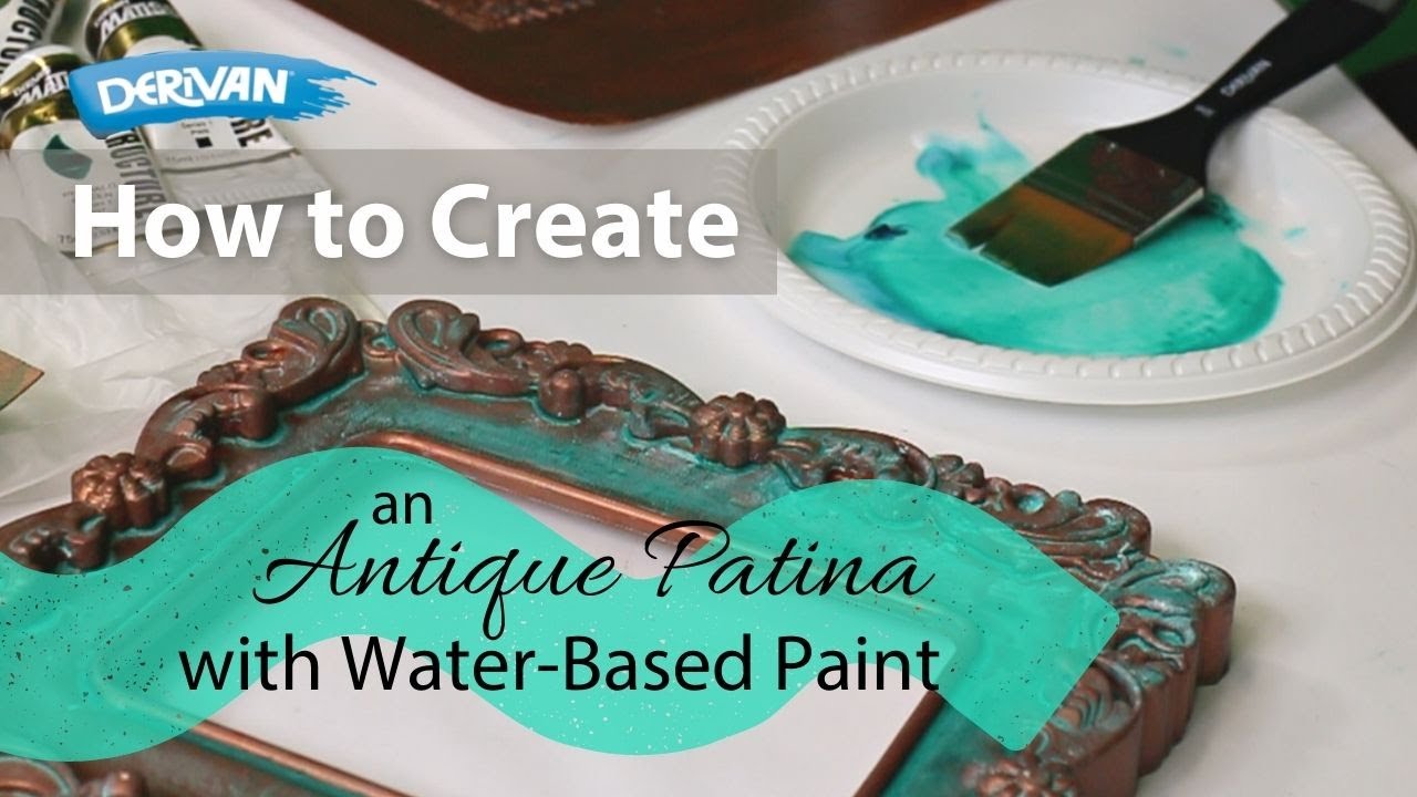 Matisse Water Based Patina | Rust paint effect | How to create an antique patina finish | MM20