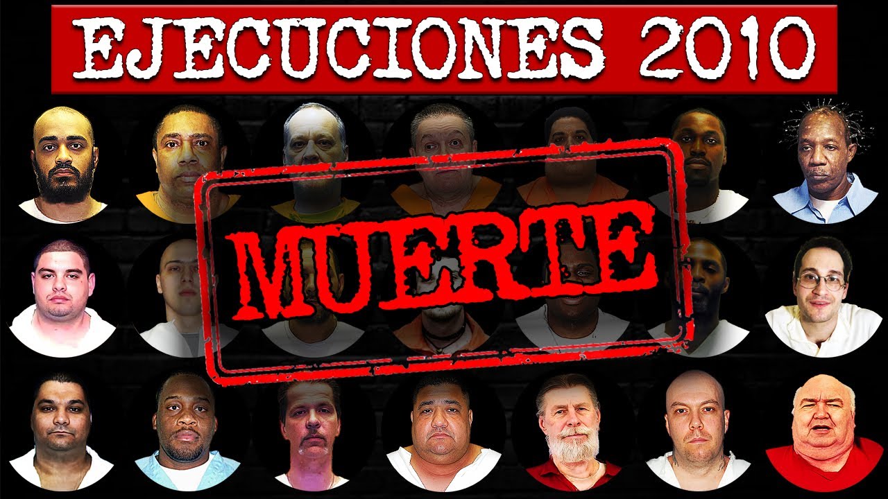 Todos los ejecutados en 2010 (Estados Unidos): &Uacute;ltimas comidas, palabras y cr&iacute;menes
