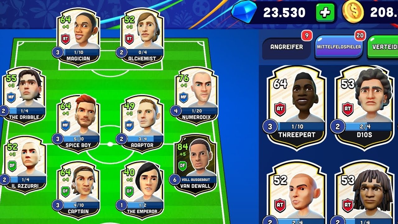 Mini football   WHITE CARD+BLACK CARD TEAM (05)