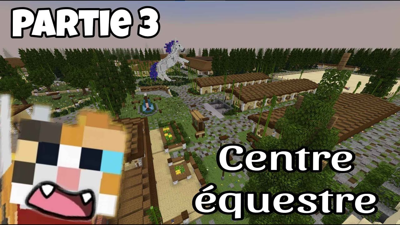Visite de mon centre equestre Minecraft Partie 3