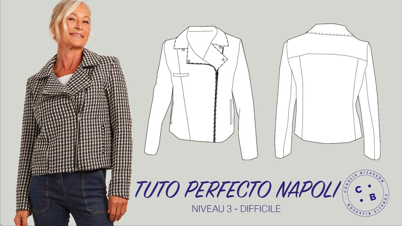 Napoli, le tutoriel couture du perfecto Napoli