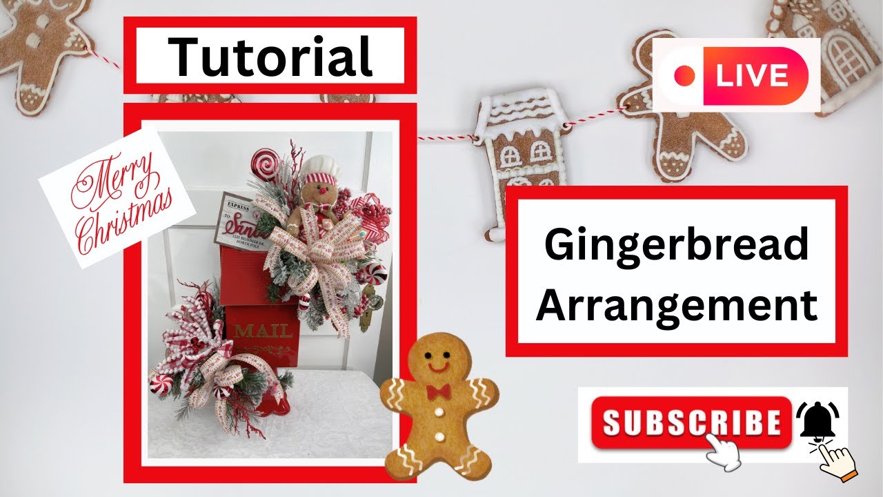 How to Make a Gingerbread Mailbox Centerpiece, Rachel&rsquo;s Unique Crafts